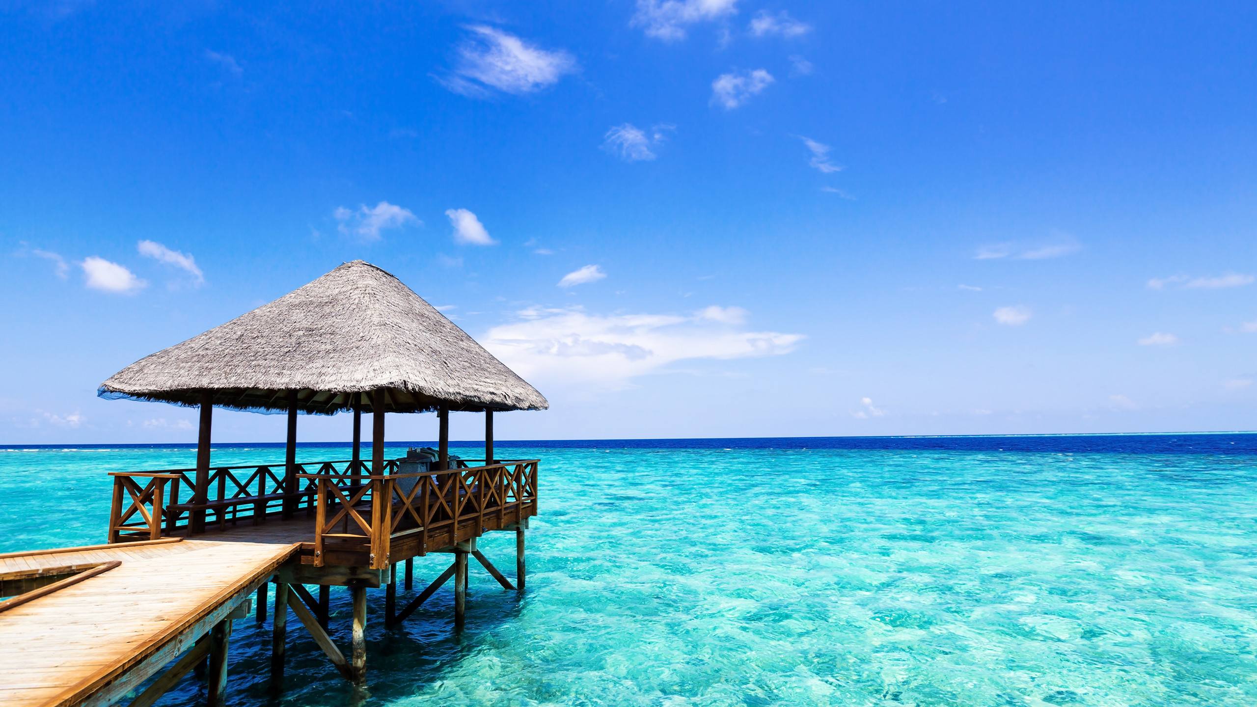 Adaaran Club Rannalhi Maldives jetty