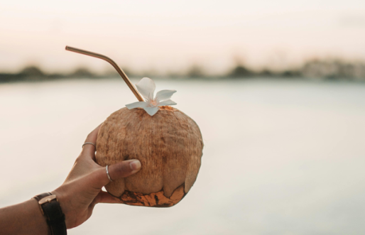 Solana Beach couple aerial