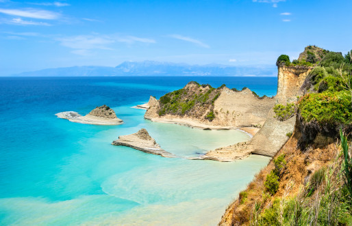 Corfu coastline