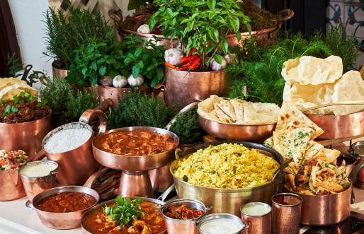 The Oyster Box curry buffet