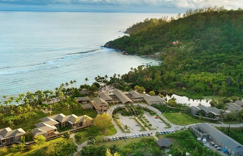 Kempinski Seychelles Aerial