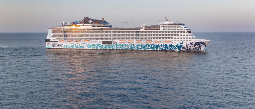 MSC Euribia draws inspiration from the ancient goddess Eurybia, who commanded the elements to conquer the seas.